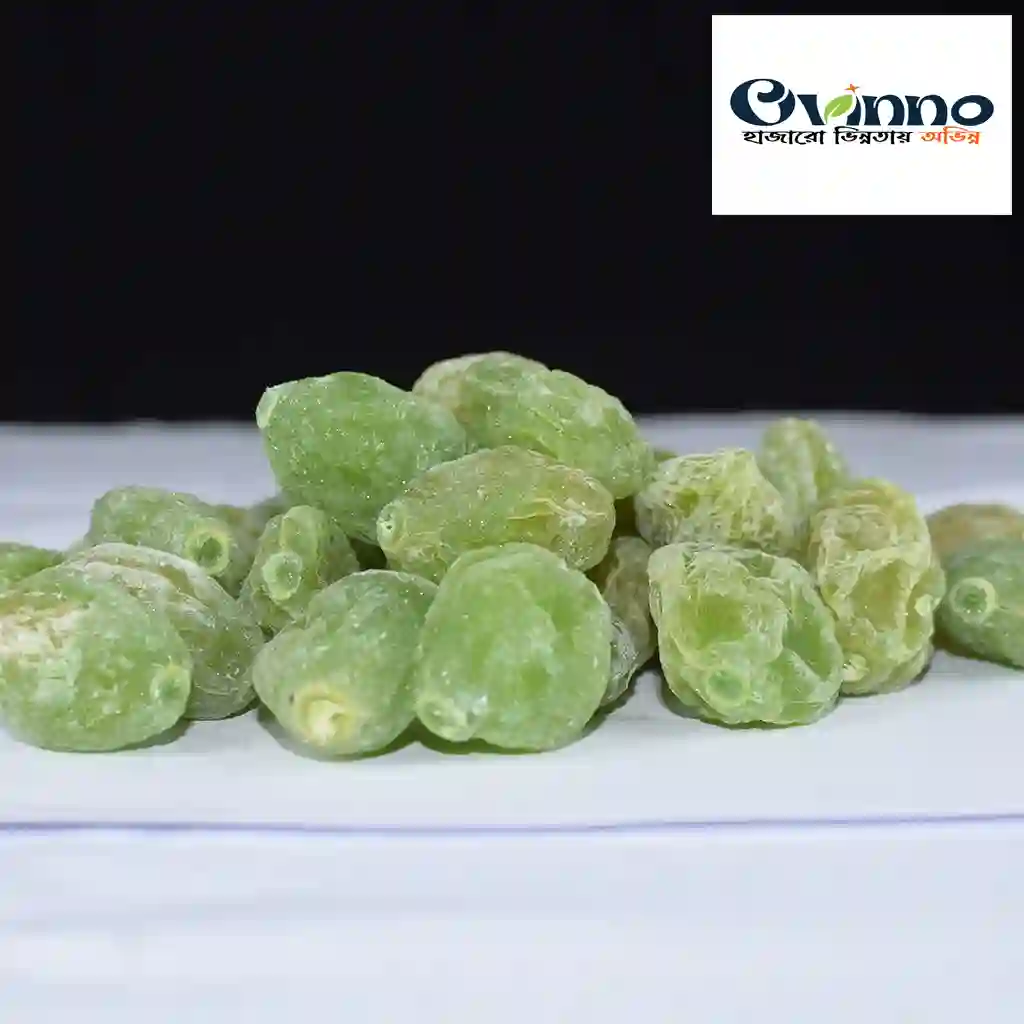 Dried Green Peach